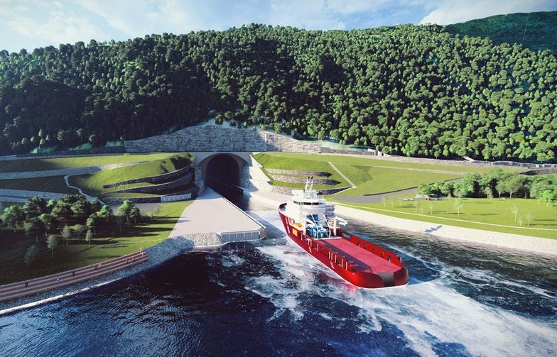 Building the world's first ship tunnel - AF Gruppen
