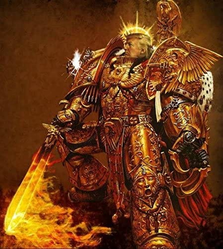 Amazon.com: MAGNET God Emperor Trump MAGA GOP 2020 Magnet Decal Fridge  Metal Magnet Window Vinyl 5": Kitchen & Dining