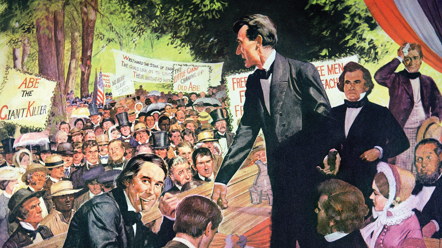 The Legendary Lincoln-Douglas Debates - Warfare History Network