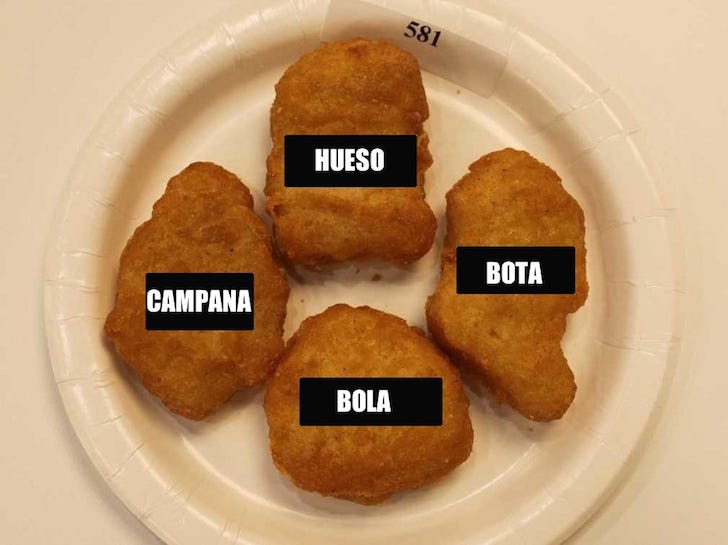 Sabías que los nuggets de McDonald&#39;s solo vienen en cuatro formas? Esta es  la razón de que sea así | Upsocl