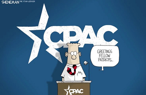 Editorial Cartoons about Scott Adams
