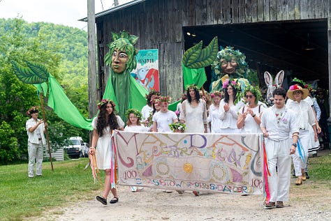 Variety of images from May Day
