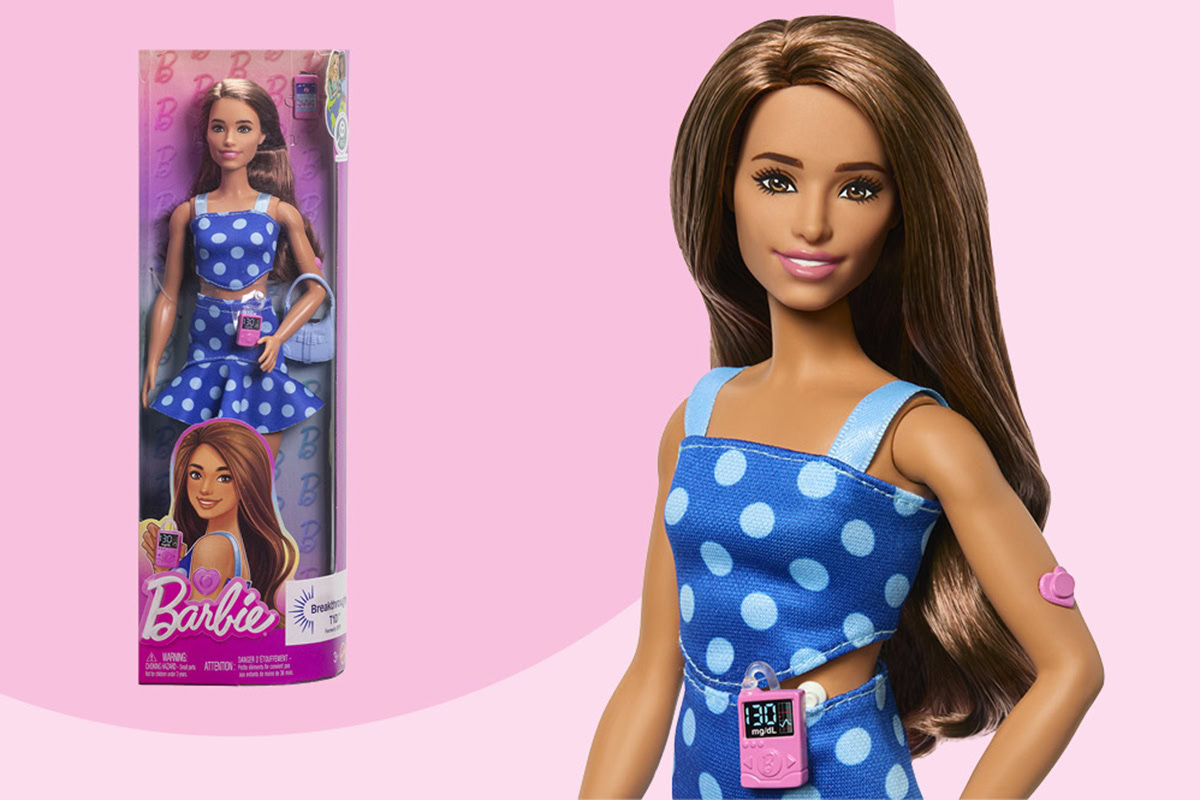 The first Barbie doll with type 1 diabetes - Breakthrough T1D