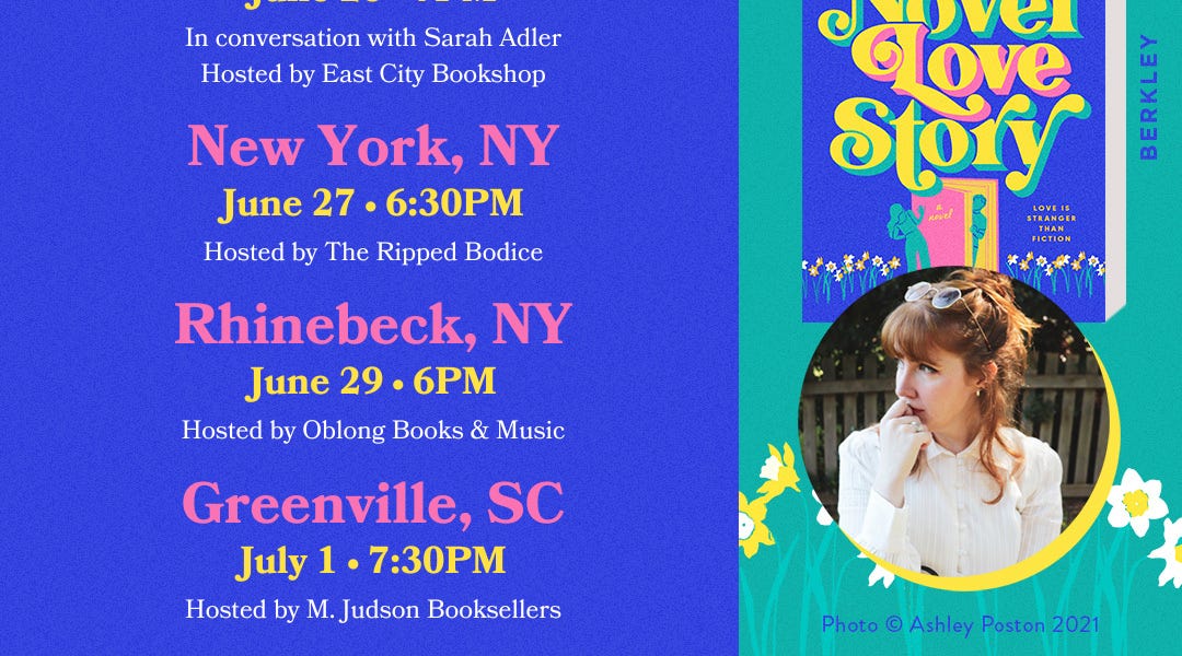 A Novel Love Story Tour (Part One) - by Ashley Poston