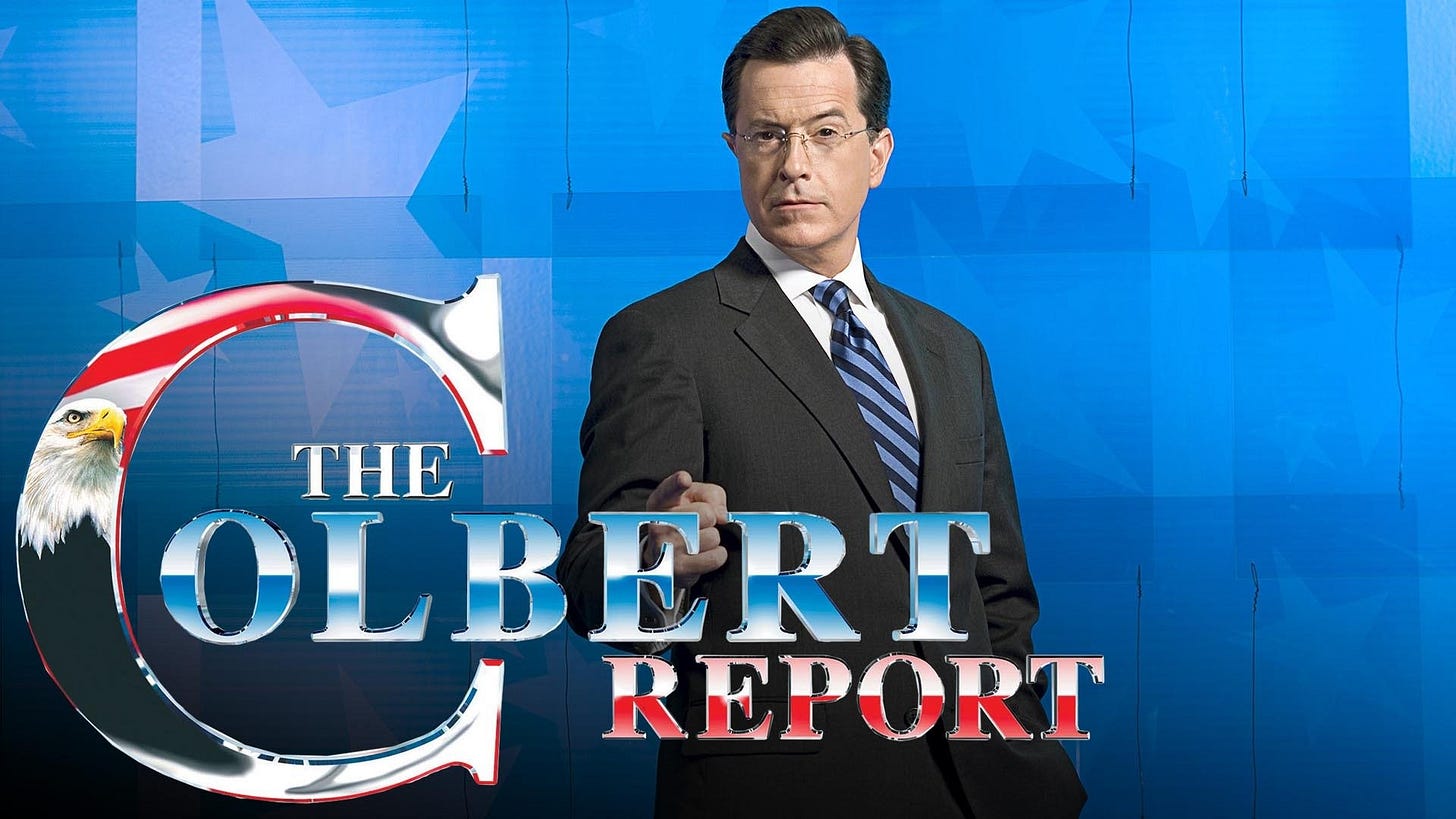 Ipotty Colbert Report