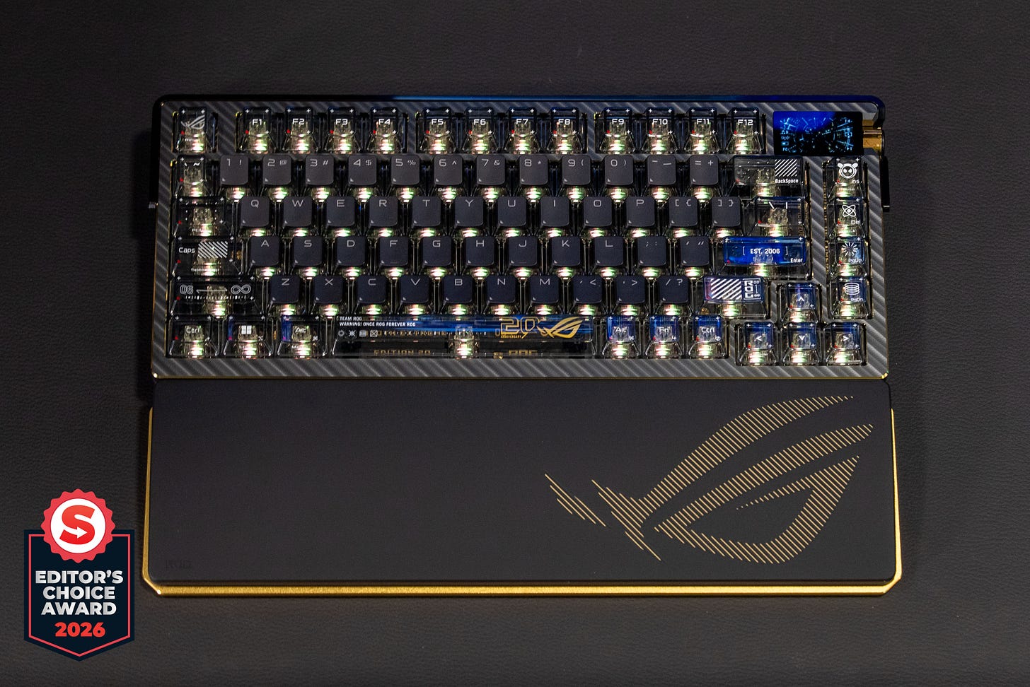 Asus ROG Azoth Extreme Edition 20 gaming keyboard review Asus ROG Azoth Extreme Edition 20 gaming keyboard review
