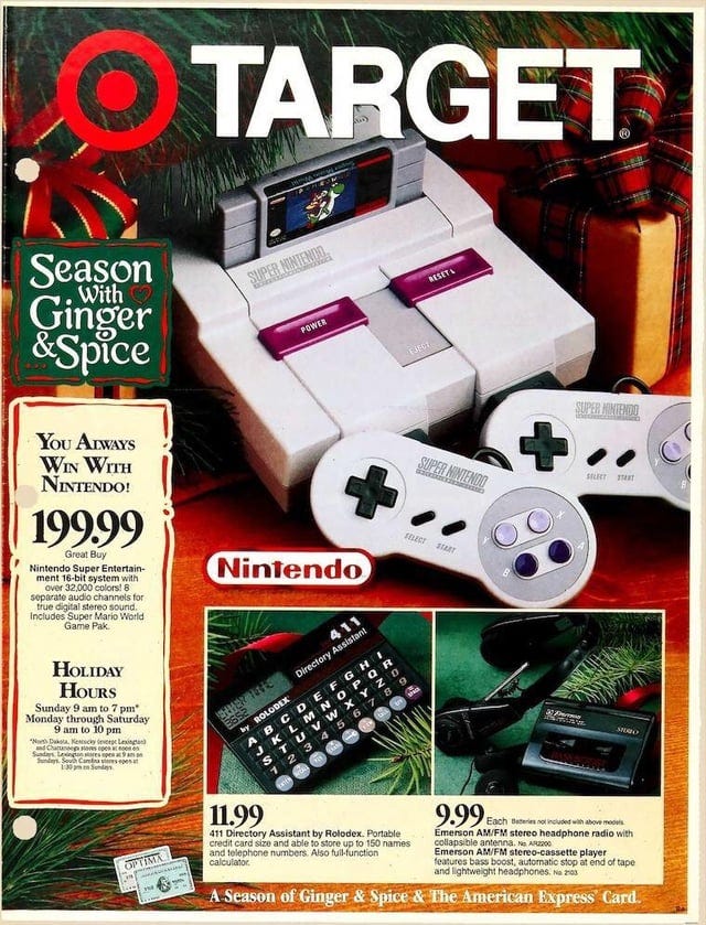SNES Christmas Ad : r/nostalgia