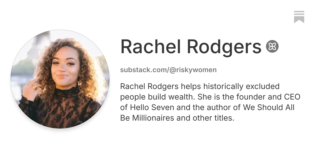 Rachel Rodgers | Substack