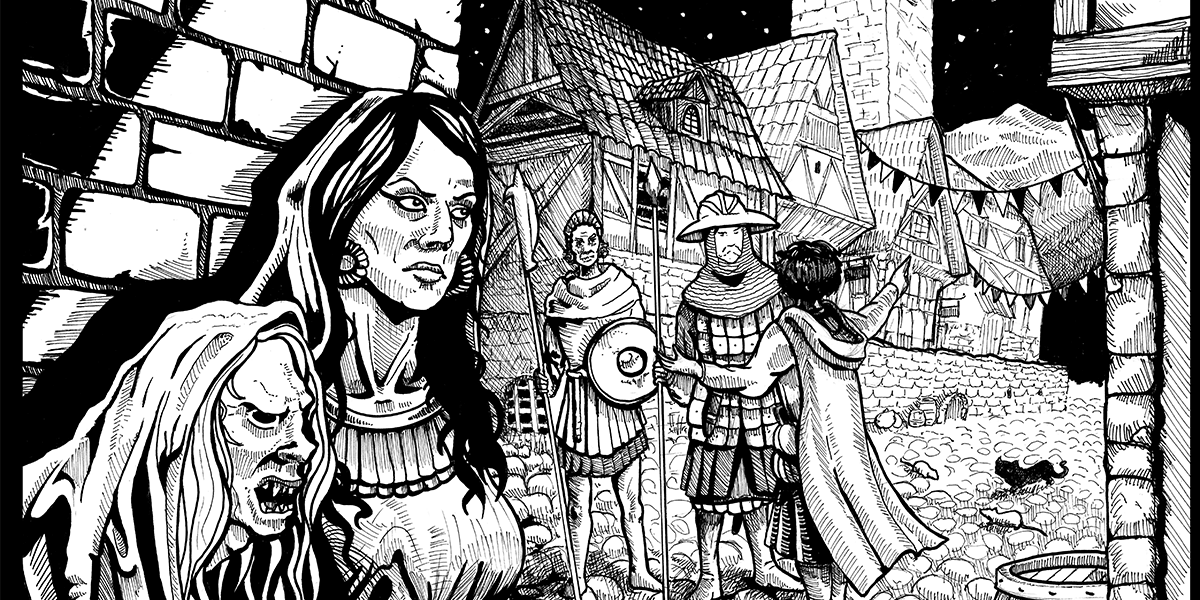 Key art for backgrounds, feats, and equipment in Vampire: The Masquerade - Bound by Blood Key art for backgrounds, feats, and equipment in Vampire: The Masquerade - Bound by Blood