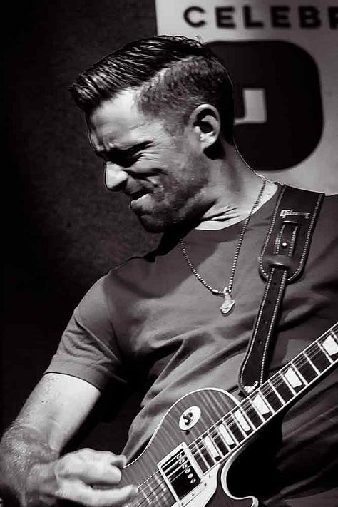 A.A. Bottom performs at the Iron Horse Pub, Wichita Falls, Texas