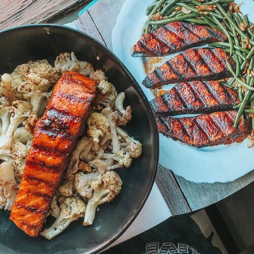 Cocoa Salmon (pg. 206)