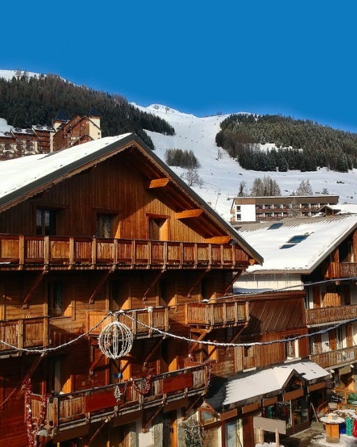 May be an image of ski slope