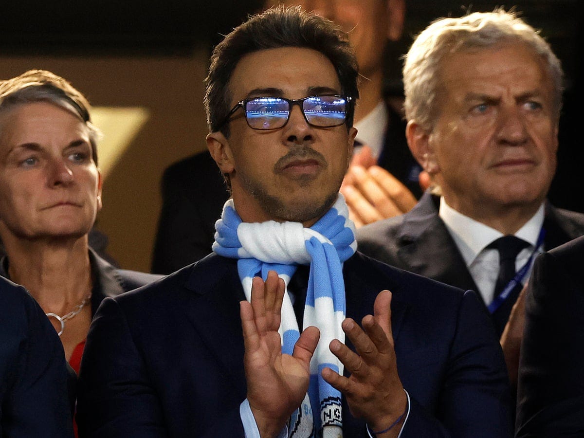Manchester City owner Sheikh Mansour attends Champions League final | Manchester  City | The Guardian