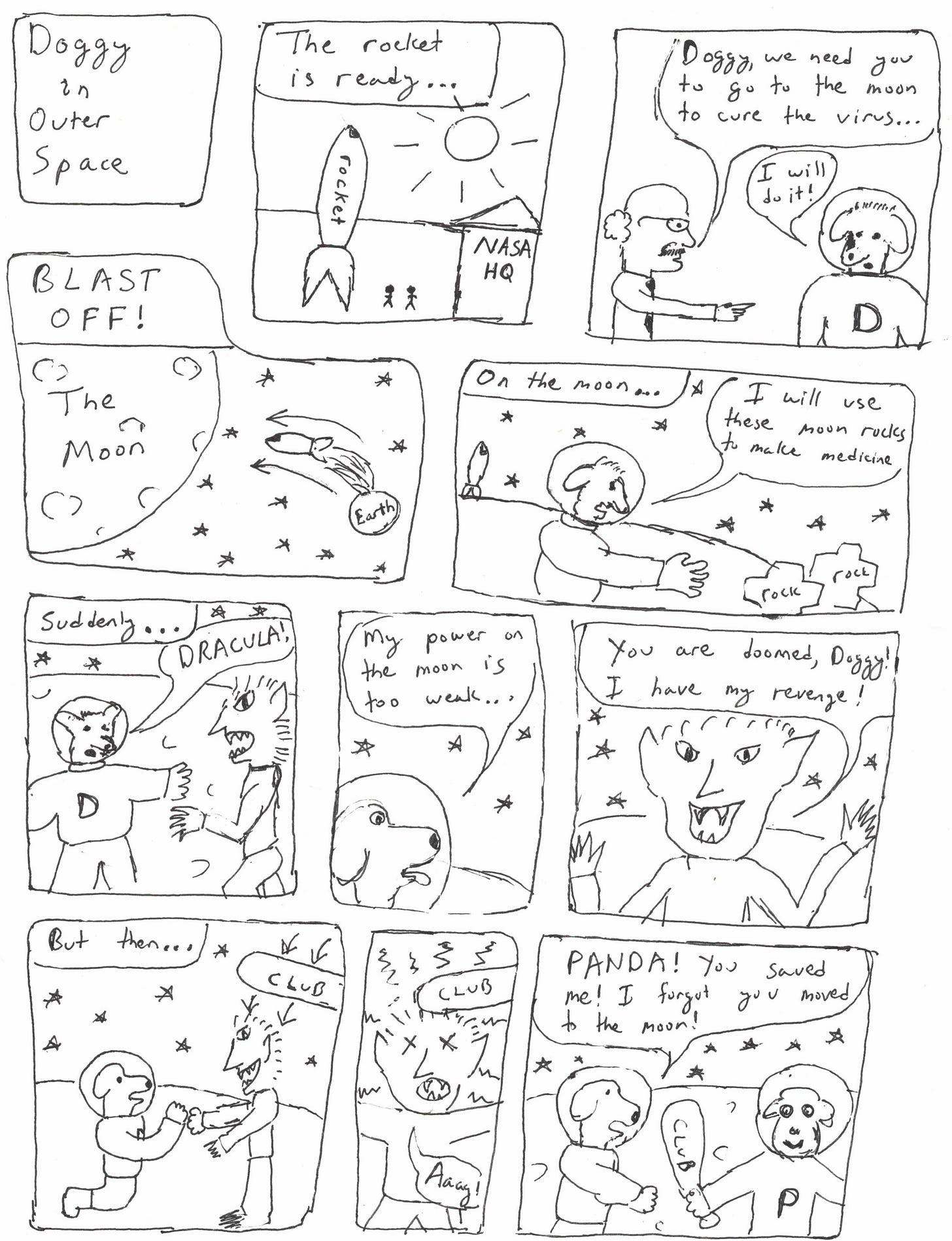 Doggy in Outer Space