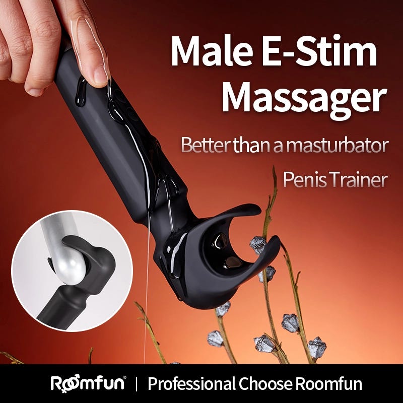 LGBT Toys - Male E-Stim Massager (QS-085A) - Image 3