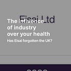 The influence of industry over your health