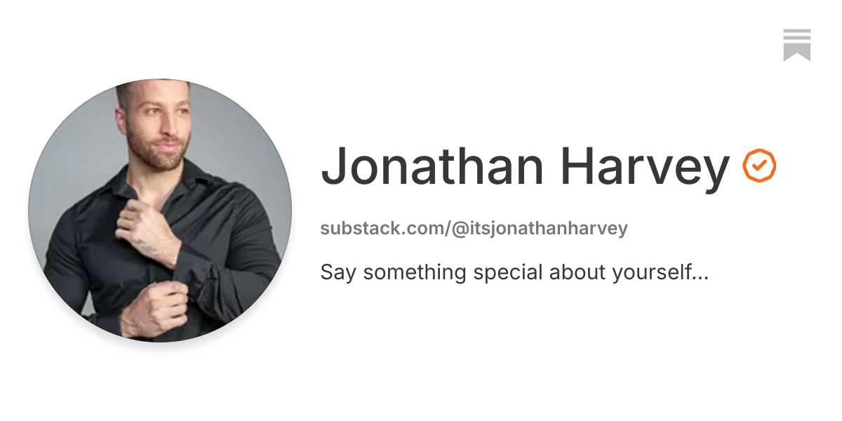 Jonathan Harvey | Substack
