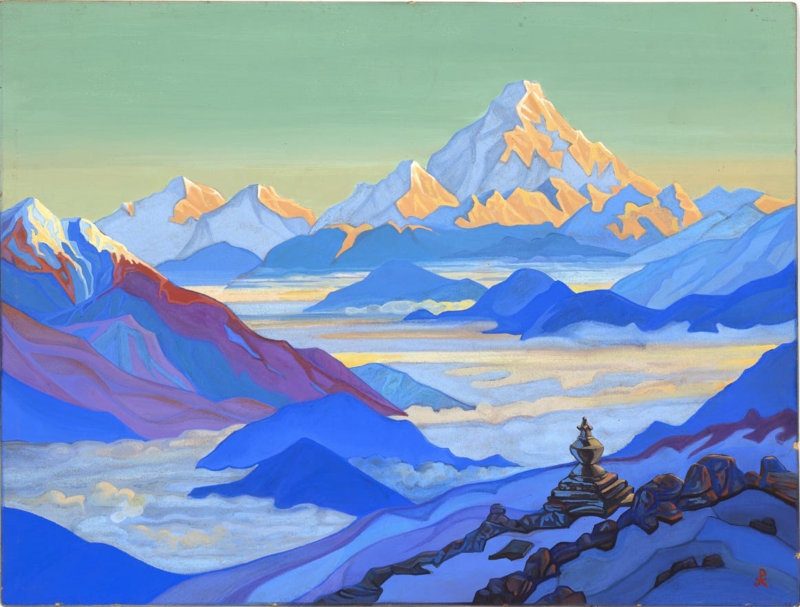 Everest under the brush of Nicolas Roerich, artist-traveller Everest under the brush of Nicolas Roerich, artist-traveller