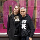 What happened when I visited the pop-up store of open-border charity "Choose Love"