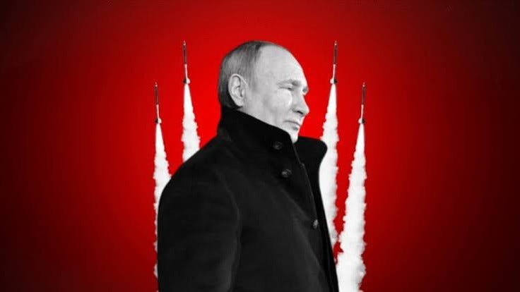 Illustration by Sarah Starkey. Credit for photo of Putin: kremlin.ru, changes made, CC BY 3.0. Illustration by Sarah Starkey. Credit for photo of Putin: kremlin.ru, changes made, CC BY 3.0.
