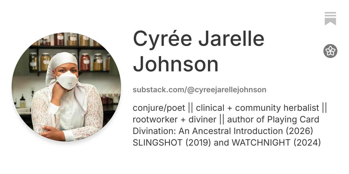 Cyrée Jarelle Johnson | Substack