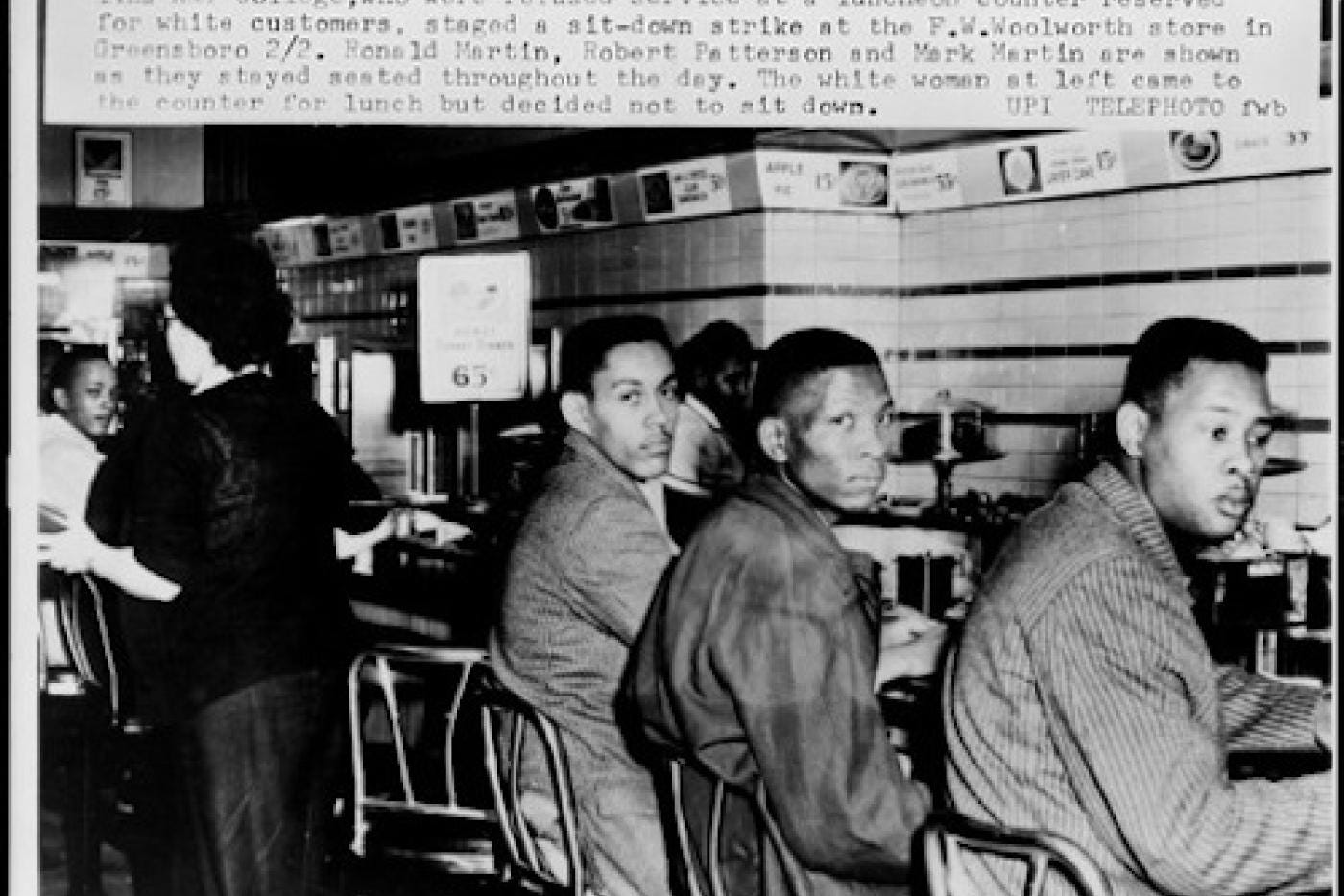Sit-in Victory in Greensboro, 1960 | NC DNCR