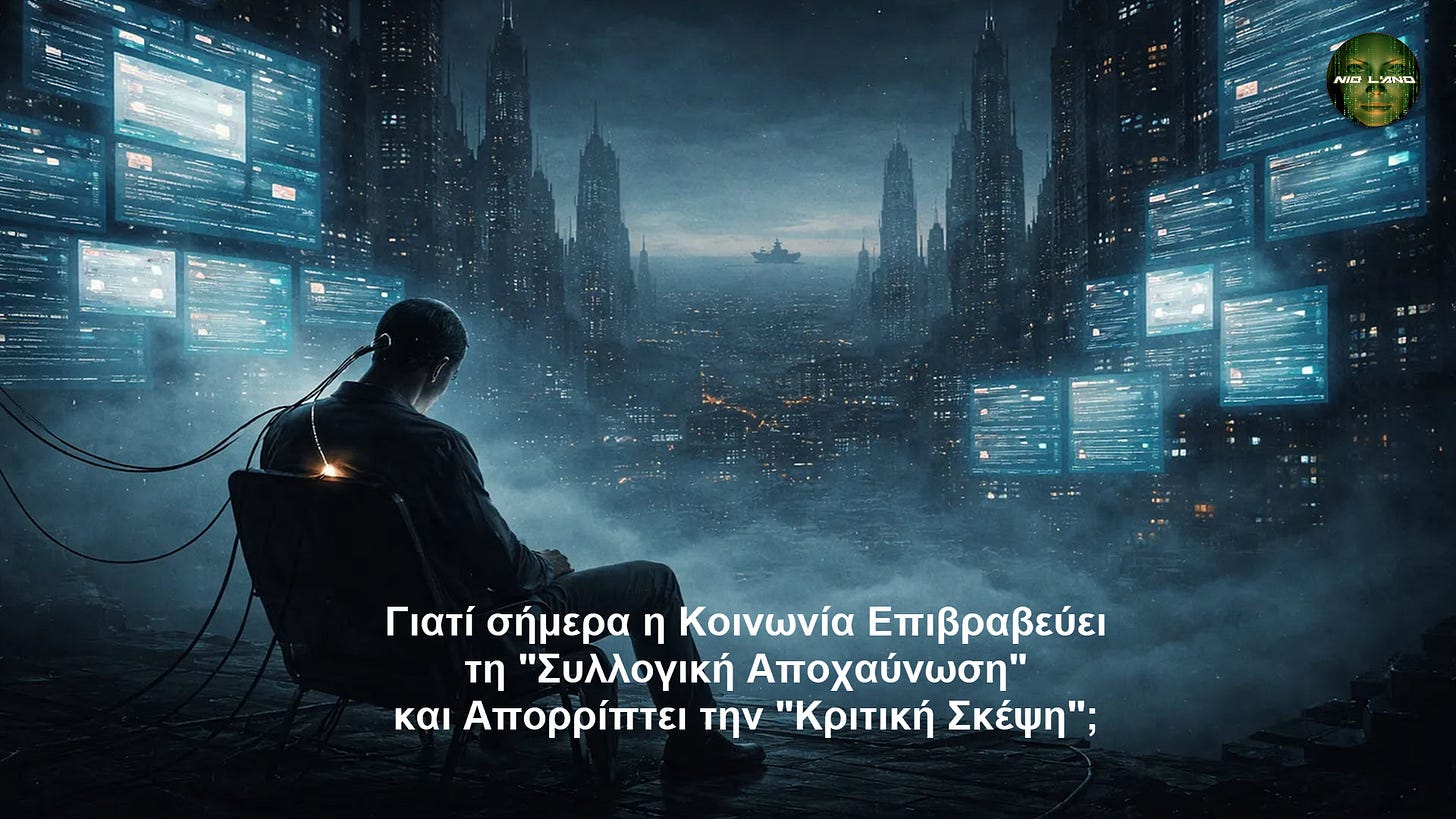 Γιατί σήμερα η Κοινωνία Επιβραβεύει τη "Συλλογική Αποχαύνωση";