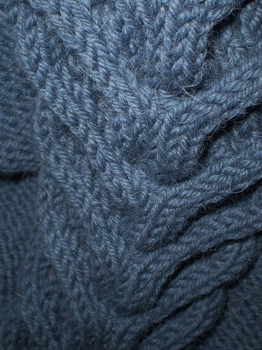 cable knitting blue cable knitting blue