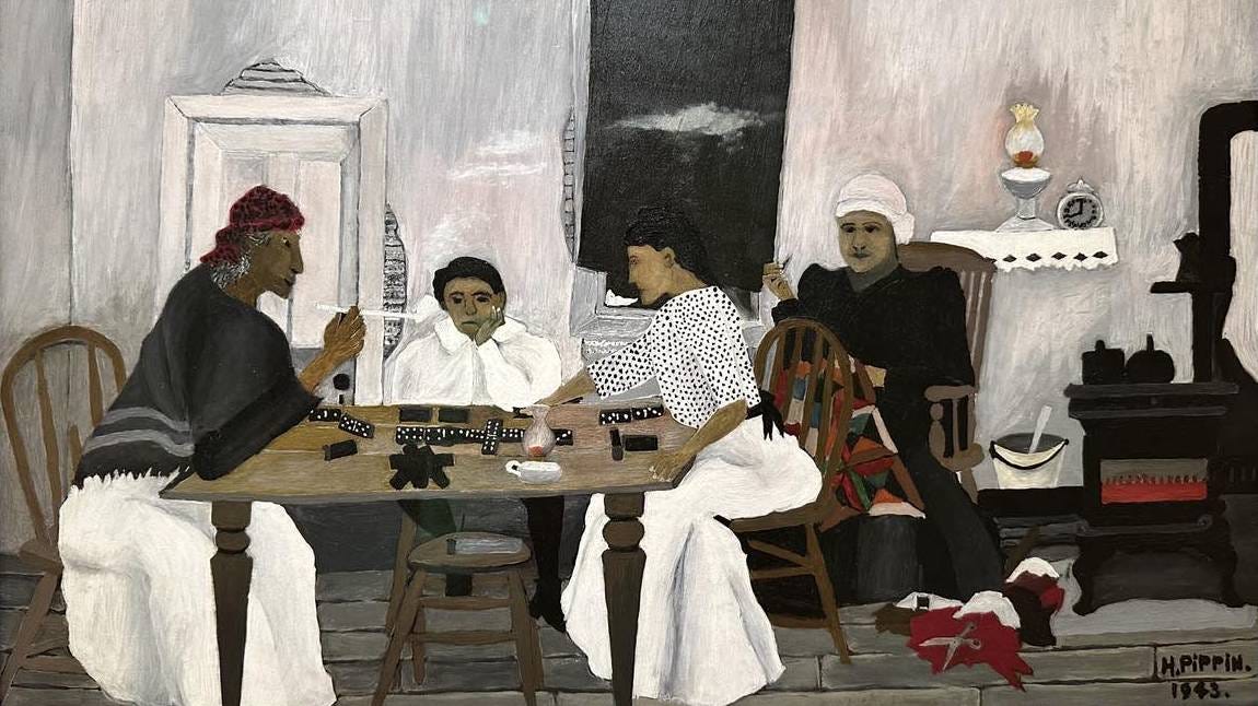 Horace Pippin Domino Players