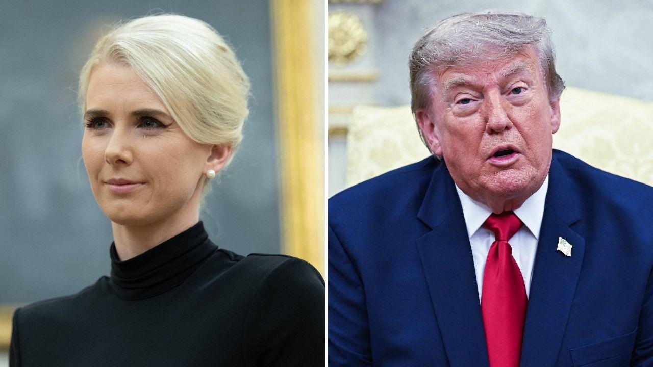 split image of Natalie Harp and Donald Trump split image of Natalie Harp and Donald Trump