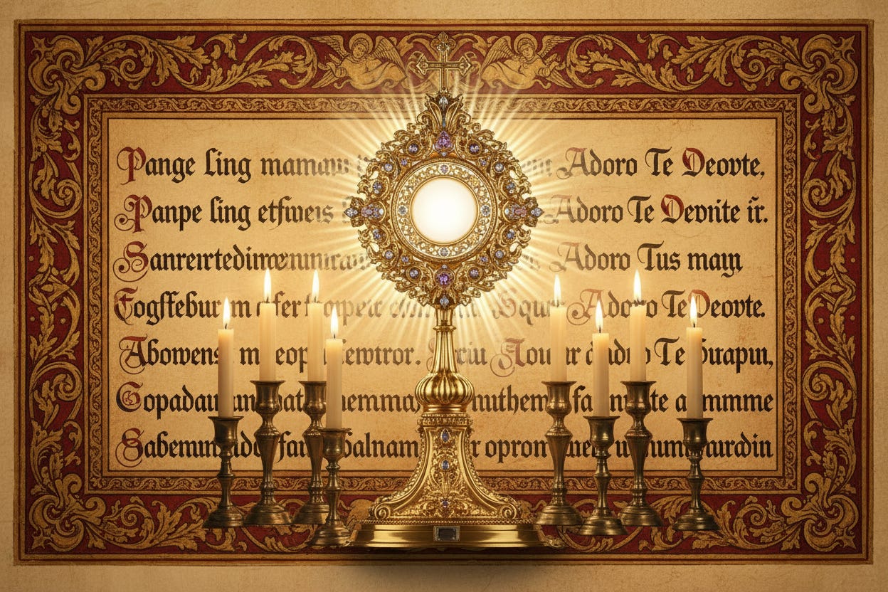 Hymns That Still Sing: Pange Lingua and Adoro Te Devote