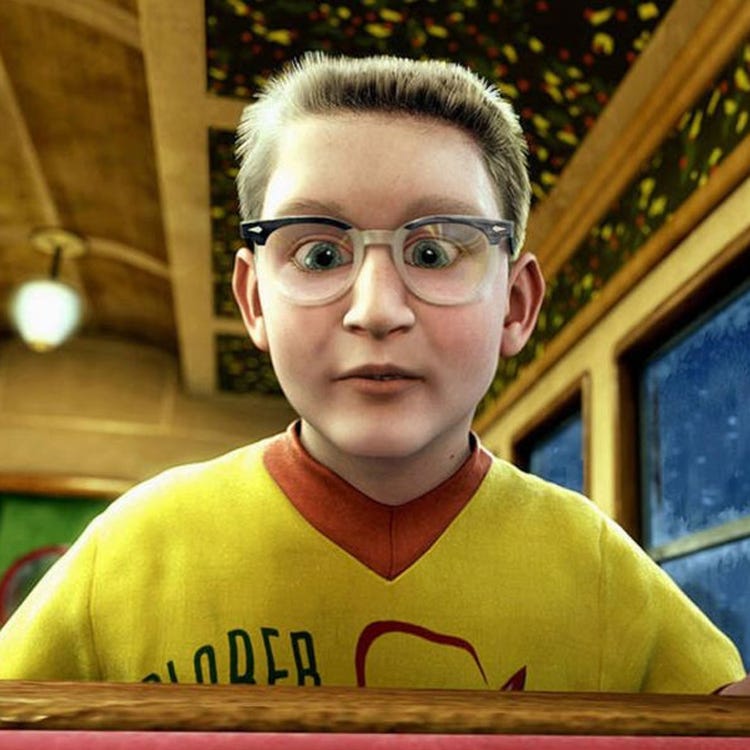 Uncanny valley of The Polar Express.