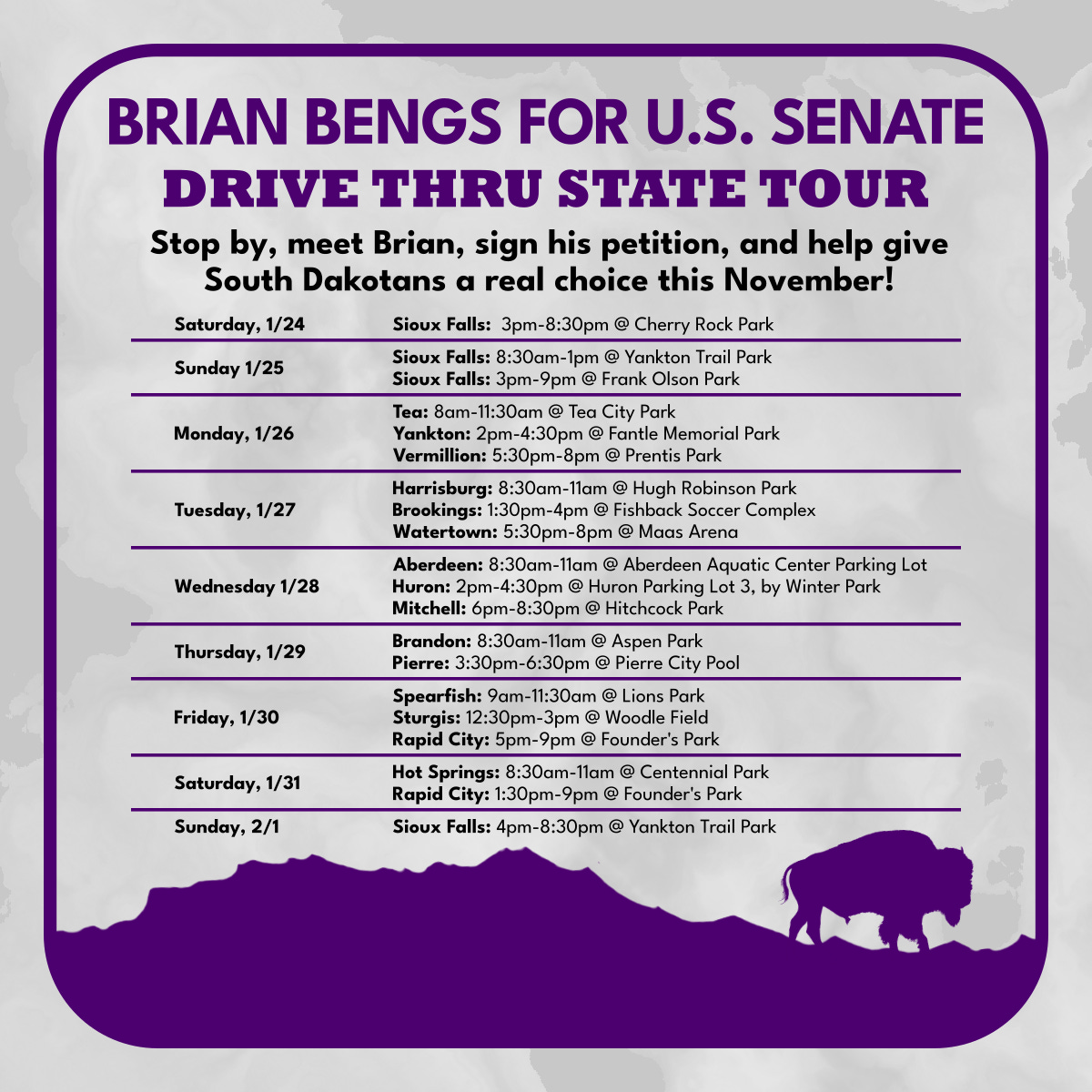 senator cigarettes amazon Touring South Dakota & Taking Names… Literally!