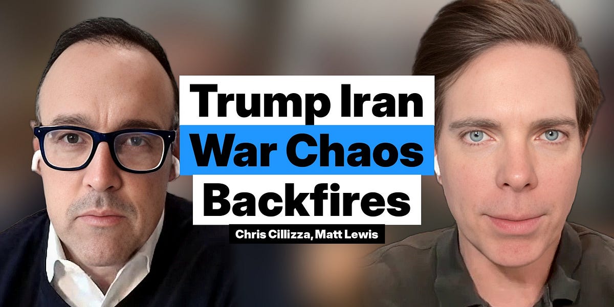 RESOLVED: The Iran war is a complete political disaster for Donald Trump 🌪️