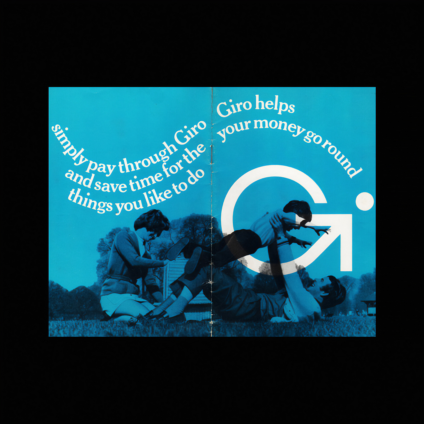 FHK Henrion's 1969 logo for National Giro