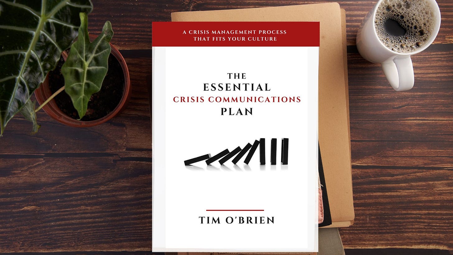 Crisis Communications Plan Crisis Communications Plan