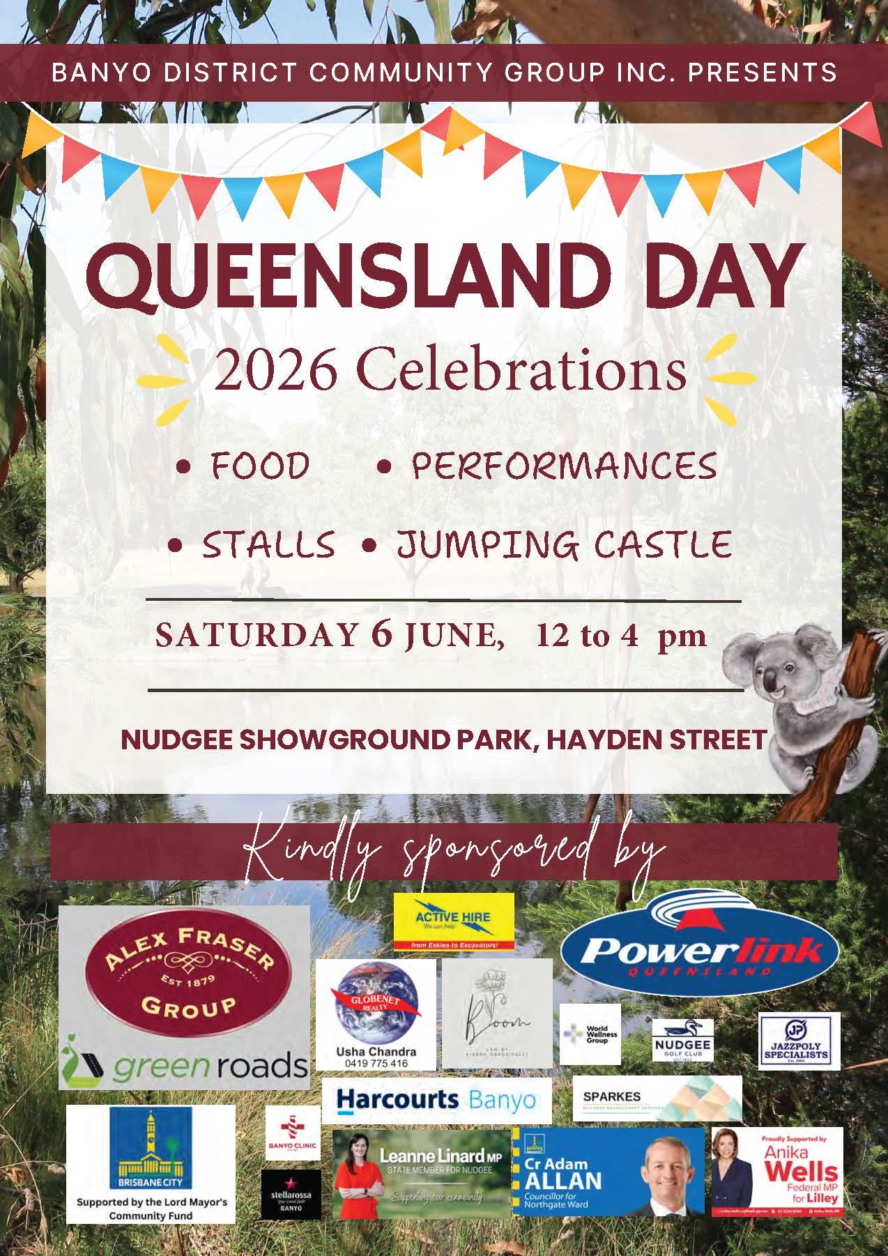Queensland Day poster