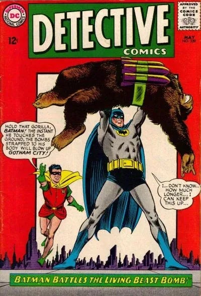 Cover of Detective Comics #339 published in 1965