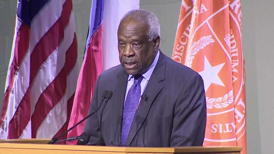 Justice Clarence Thomas speaks at UT Austin
