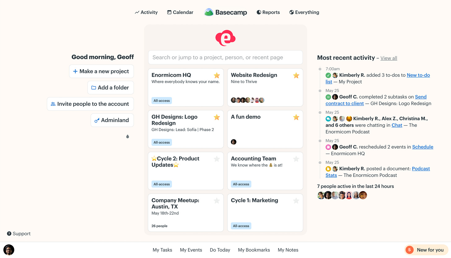 Basecamp — Basecamp 5 is all new for 2026 Basecamp — Basecamp 5 is all new for 2026