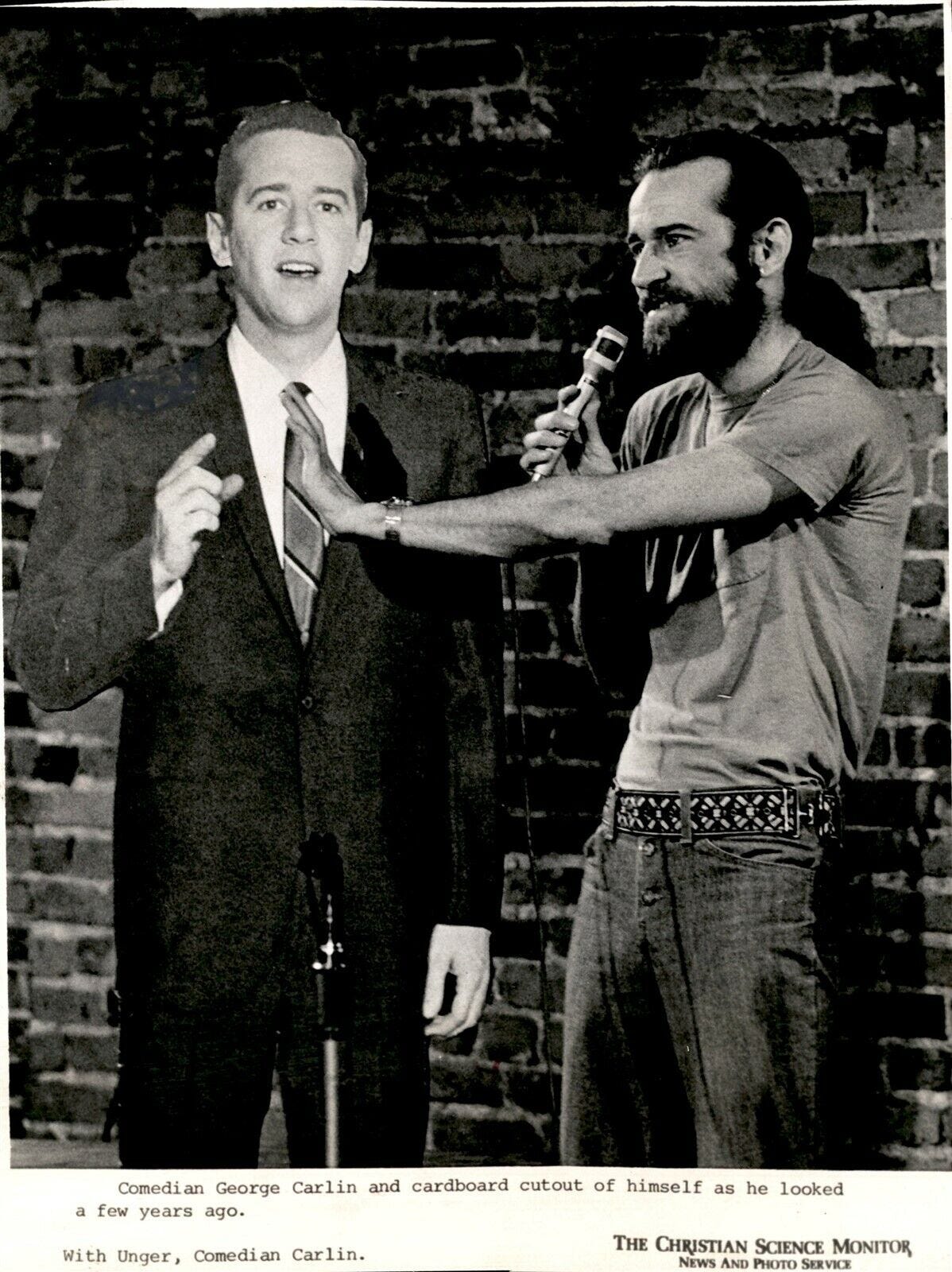 George Karling George Carlin and his 'seven dirty words' long ago provoked the government