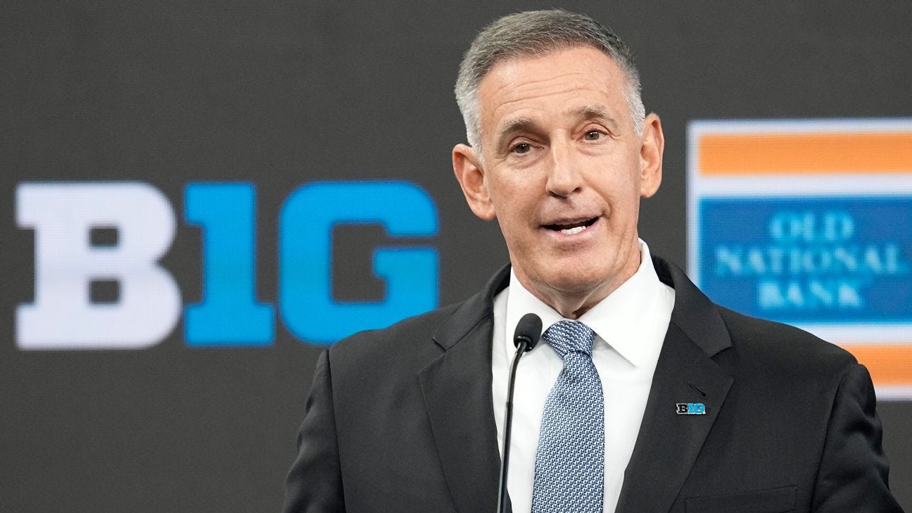 Big Ten's Tony Petitti -- Important to learn from pro leagues - ESPN