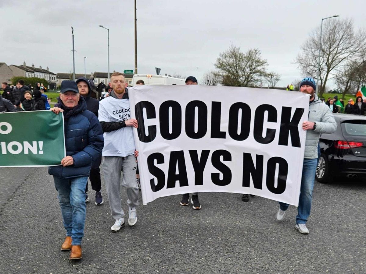 Thousands join Coolock protest to oppose use of former paint ...