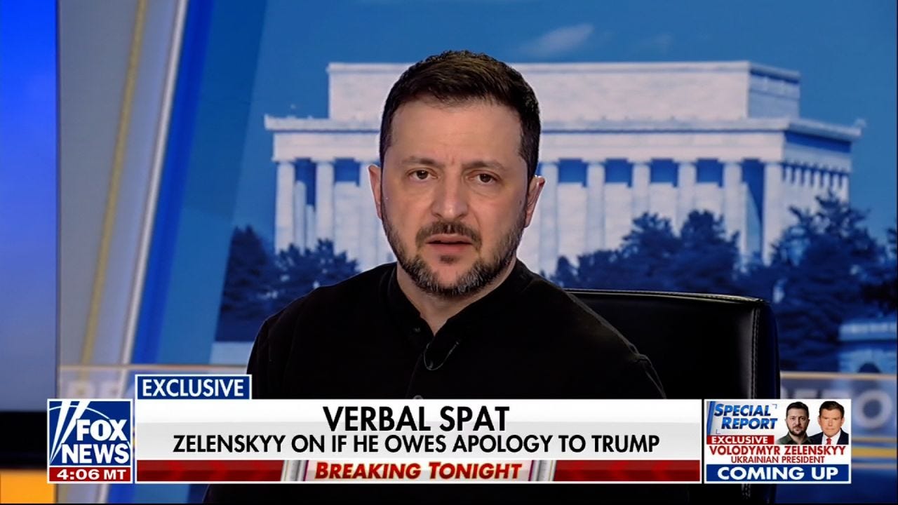 Hear what Zelensky said following tense Oval Office meeting