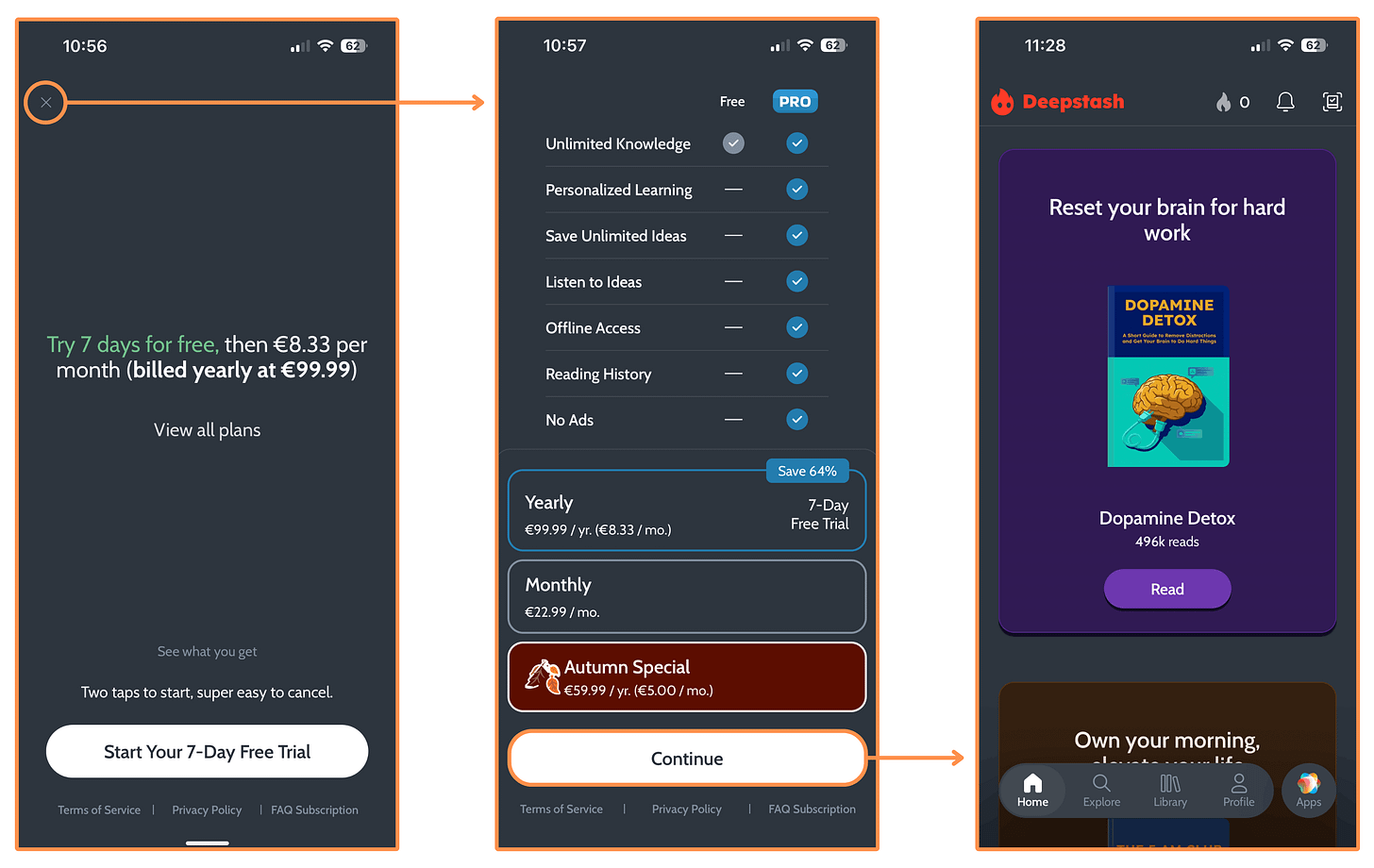 How to access Deepstash's free plan How to access Deepstash's free plan