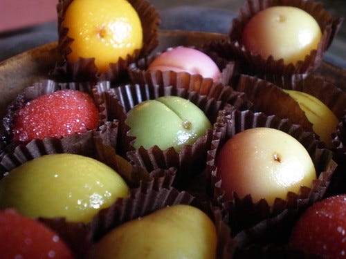 Marzipan Fruits Marzipan Fruits