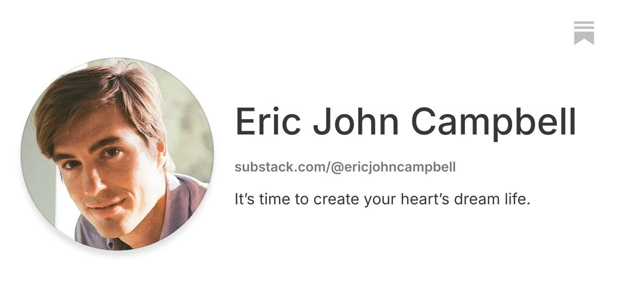 Eric John Campbell | Substack