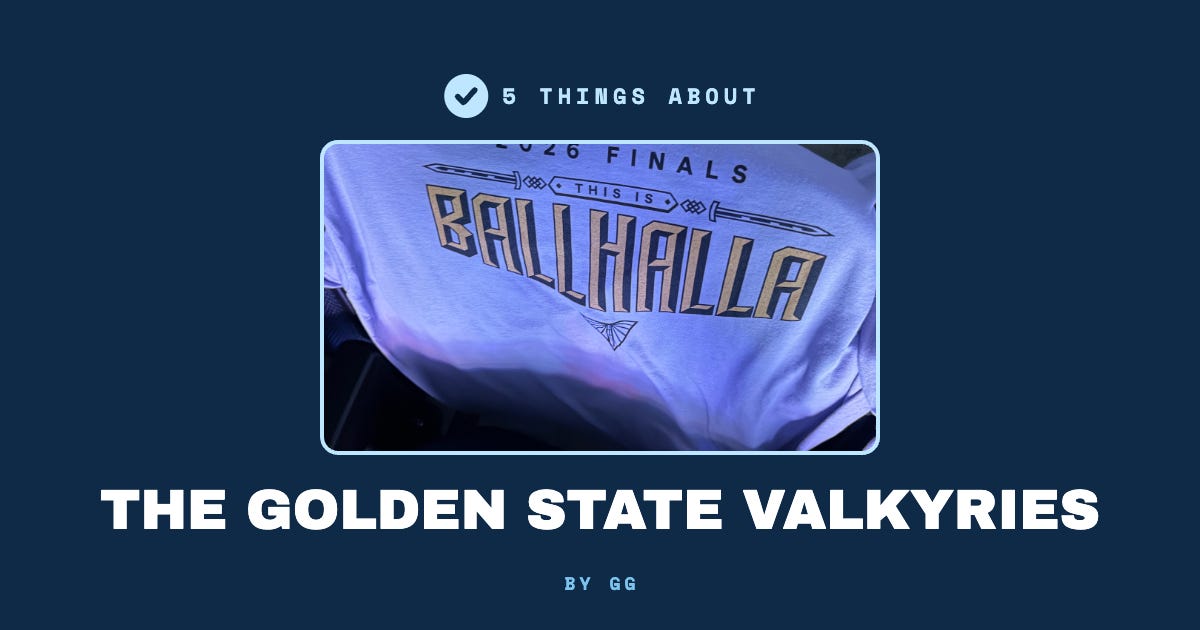 5 Things About the golden state valkyries, The Cool Check-In by GG 5 Things About the golden state valkyries, The Cool Check-In by GG