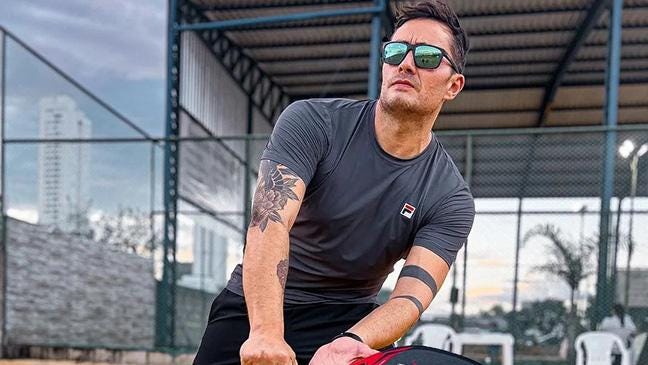 Thiago Rodrigo de Souza morreu enquanto praticava beach tennis