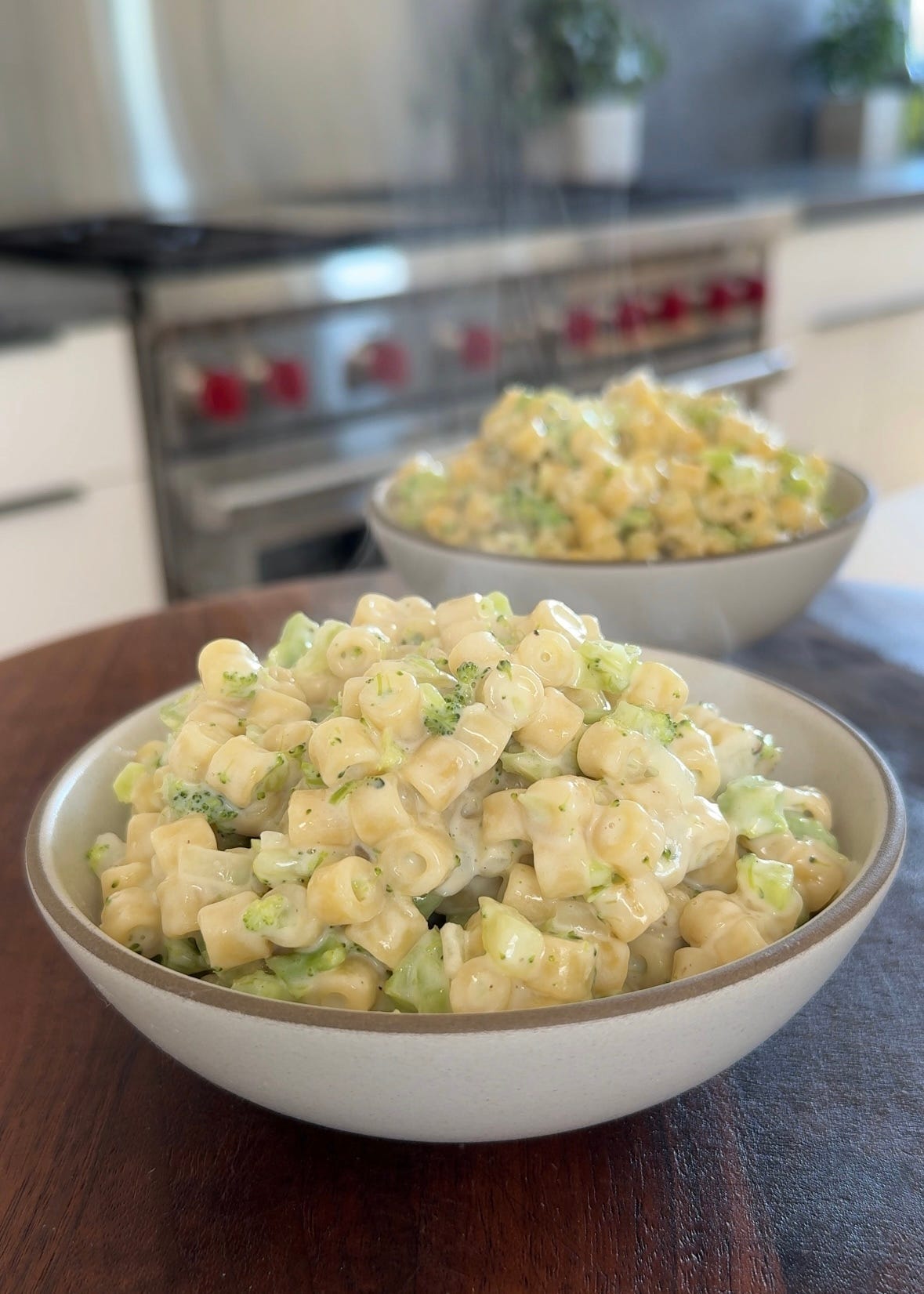 Mom's Creamy Broccoli Pasta - by Maxine Sharf